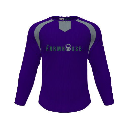 [CUS-DFW-PULL-FLC-CNK-LSL-PUR-YS-LOGO2] Pullover (Youth S, Purple, Logo 2)