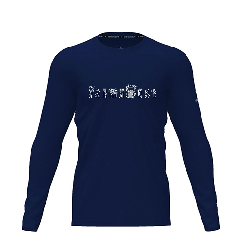 [FTLCDFNV-YXS-LOGO2] Dri Fit Performance T-Shirt (Youth XS, Navy, Logo 2, Long Sleeve)