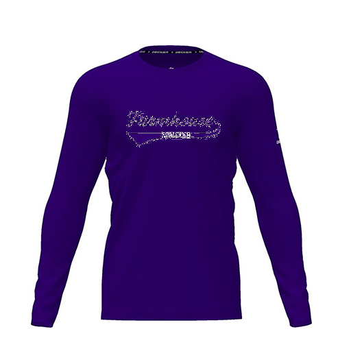 [FTLCDFPP-YXS-LOGO3] Dri Fit Performance T-Shirt (Youth XS, Purple, Logo 3, Long Sleeve)