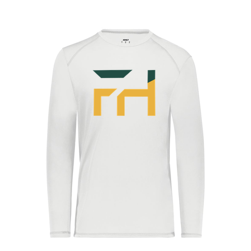 [6846.005.S-LOGO1] Youth SoftTouch Long Sleeve (Youth S, White, Logo 1)