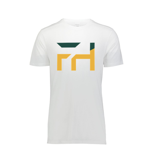 [FTSCUBWH-YS-LOGO1] Decker Youth Tri-Blend T-Shirt - Short Sleeve (Youth S, White, Logo 1)