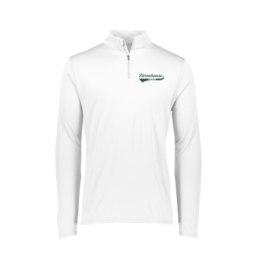 [FTLQFLWH-FAXS-LOGO3] Decker Women's Flex-Lite 1/4 Zip Shirt (Female Adult XS, White, Logo 3)