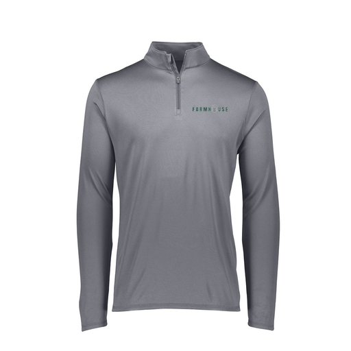 [FTLQFLGY-FAXS-LOGO2] Decker Women's Flex-Lite 1/4 Zip Shirt (Female Adult XS, Gray, Logo 2)