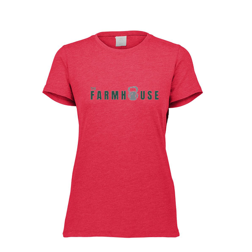[FTSCUBRD-FAXS-LOGO2] Decker Women's Tri-Blend T-Shirt - Short Sleeve (Female Adult XS, Red, Logo 2)
