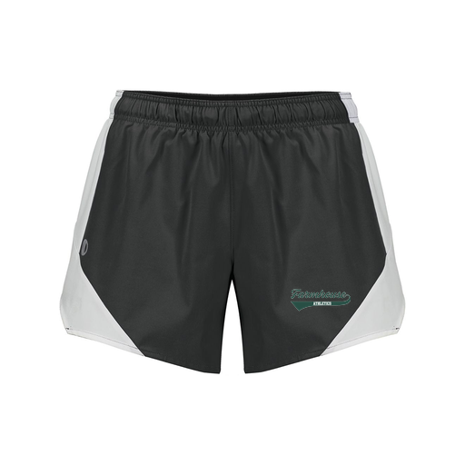 [229489.420.S-LOGO3] Girls Olympus Shorts (Female Youth S, Black, Logo 3)