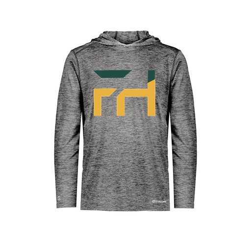 [FOLHCGBK-AS-LOGO1] Decker Men's Charge Hoodie (Adult S, Black, Logo 1)