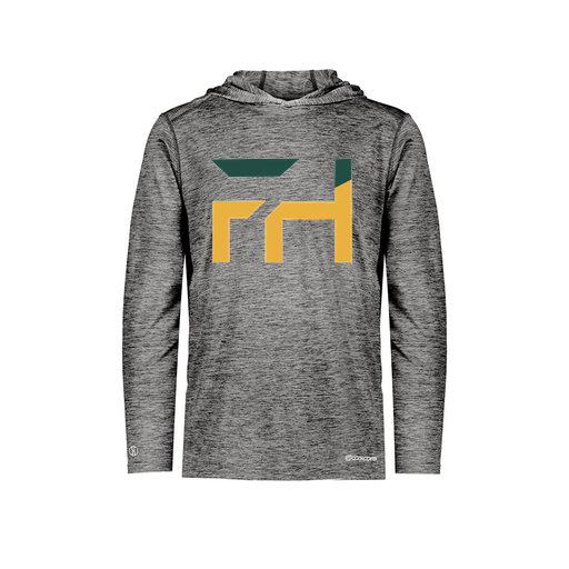 [FOLHCGBK-YS-LOGO1] Decker Youth Charge Hoodie (Youth S, Black, Logo 1)