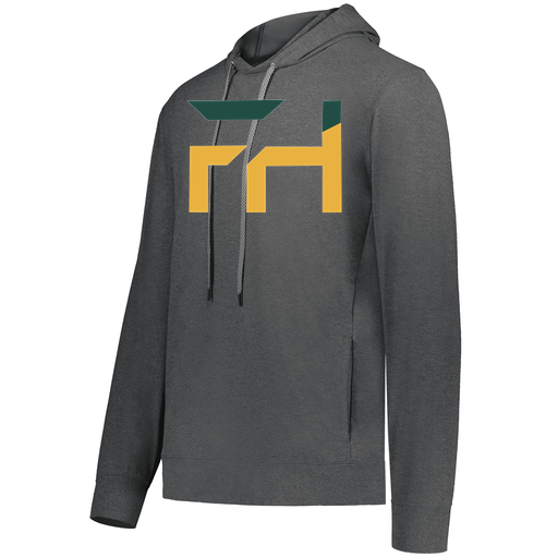 [222698.E83.S-LOGO1] YOUTH VENTURA THIN KNIT HOODIE (Youth S, Gray, Logo 1)