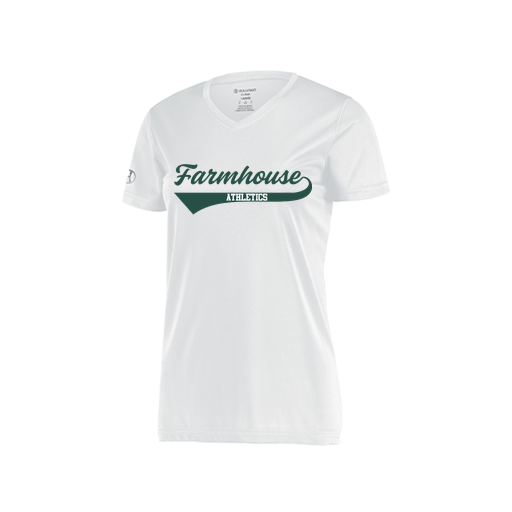 [222820.005.S-LOGO3] Ladies Movement Dri Fit Shirt (Female Adult S, White, Logo 3)