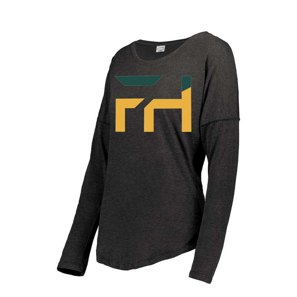 Decker Women's Tri-Blend T-Shirt - Long Sleeve