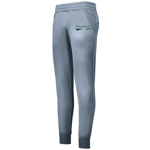 [5568.059.XS-LOGO3] Ladies Performance Jogger (Female Adult XS, Gray, Logo 3)