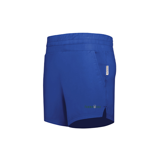 [223704.060.XS-LOGO2] LADIES VENTURA SOFT KNIT SHORTS (Female Adult XS, Royal, Logo 2)
