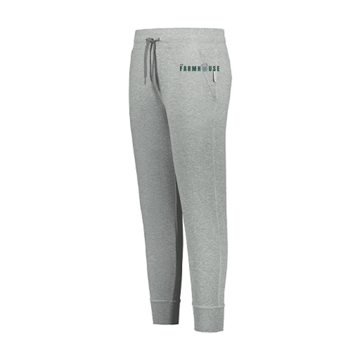 [222799.013.XS-LOGO2] LADIES VENTURA SOFT KNIT JOGGER (Female Adult XS, Silver, Logo 2)